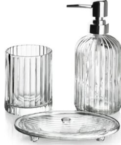 ensemble salle de bain en verre