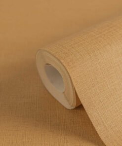 Papier peint uni jaune moutarde A.S. Création AS371784