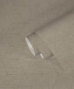 Papier peint géométrique beige A.S. Création Antigua AS390911