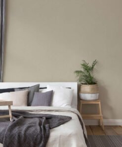 Papier peint uni gris effet lin Livingwalls Drawn into Nature AS371782