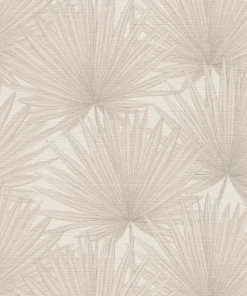 Papier peint feuilles de palmier gris A.S. Création Antigua AS390902