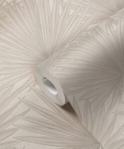 Papier peint feuilles de palmier gris A.S. Création Antigua AS390902