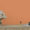 Papier peint uni orange effet lin A.S. Création Antigua AS390973
